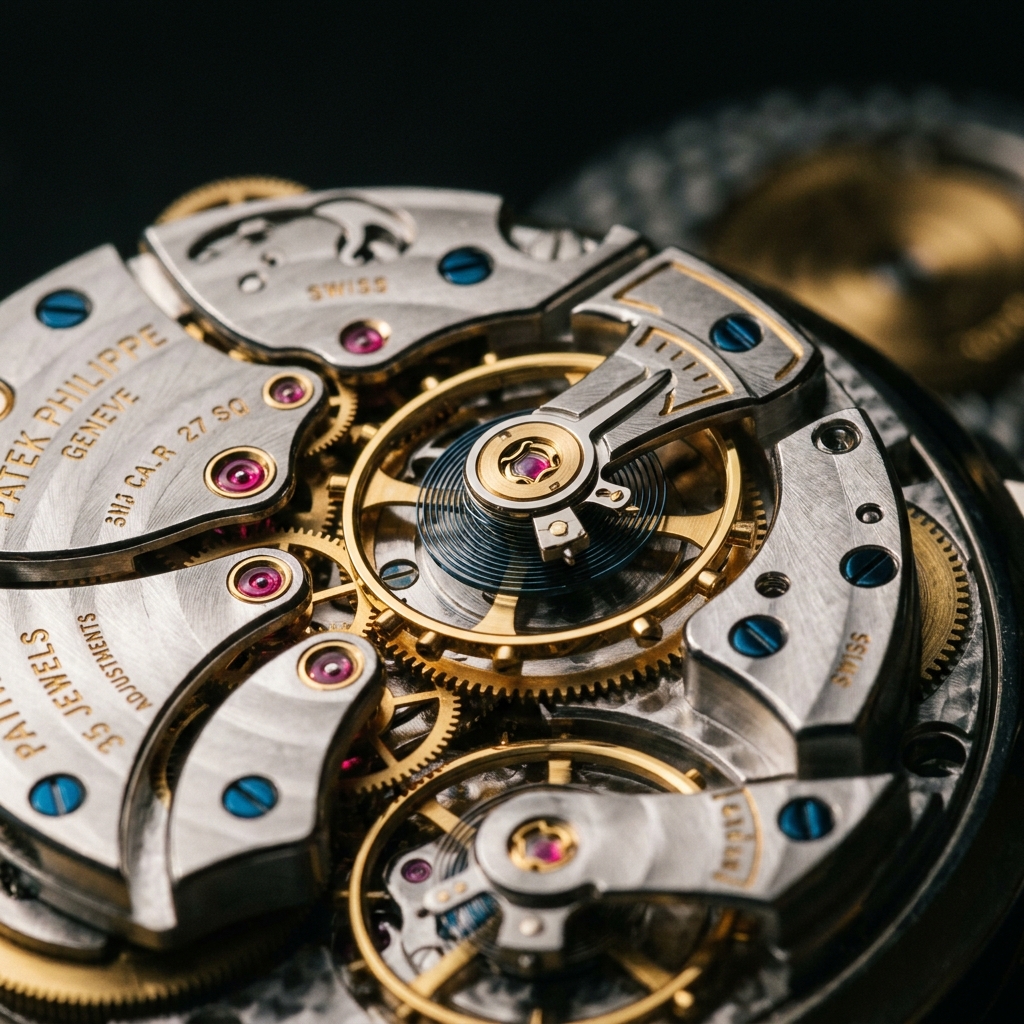 Precision Chronometer Watch Gears